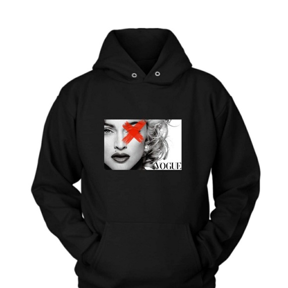 Vintage Tops - 🆕Madonna x vogue hoodie